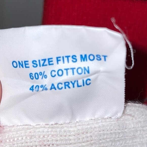 Ohio State University Buckeyes Scarf Fringe Hem Reversible Striped - Picture 6 of 8